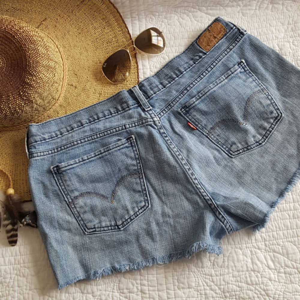 Levi's 515 Denim Cutoff Shorts